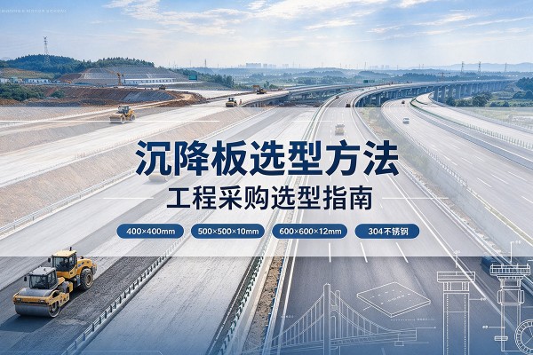 平江沉降板选择方法