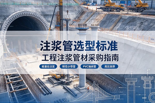 平江注浆管选型标准