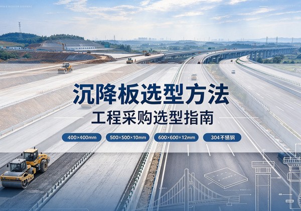 平江沉降板选择方法